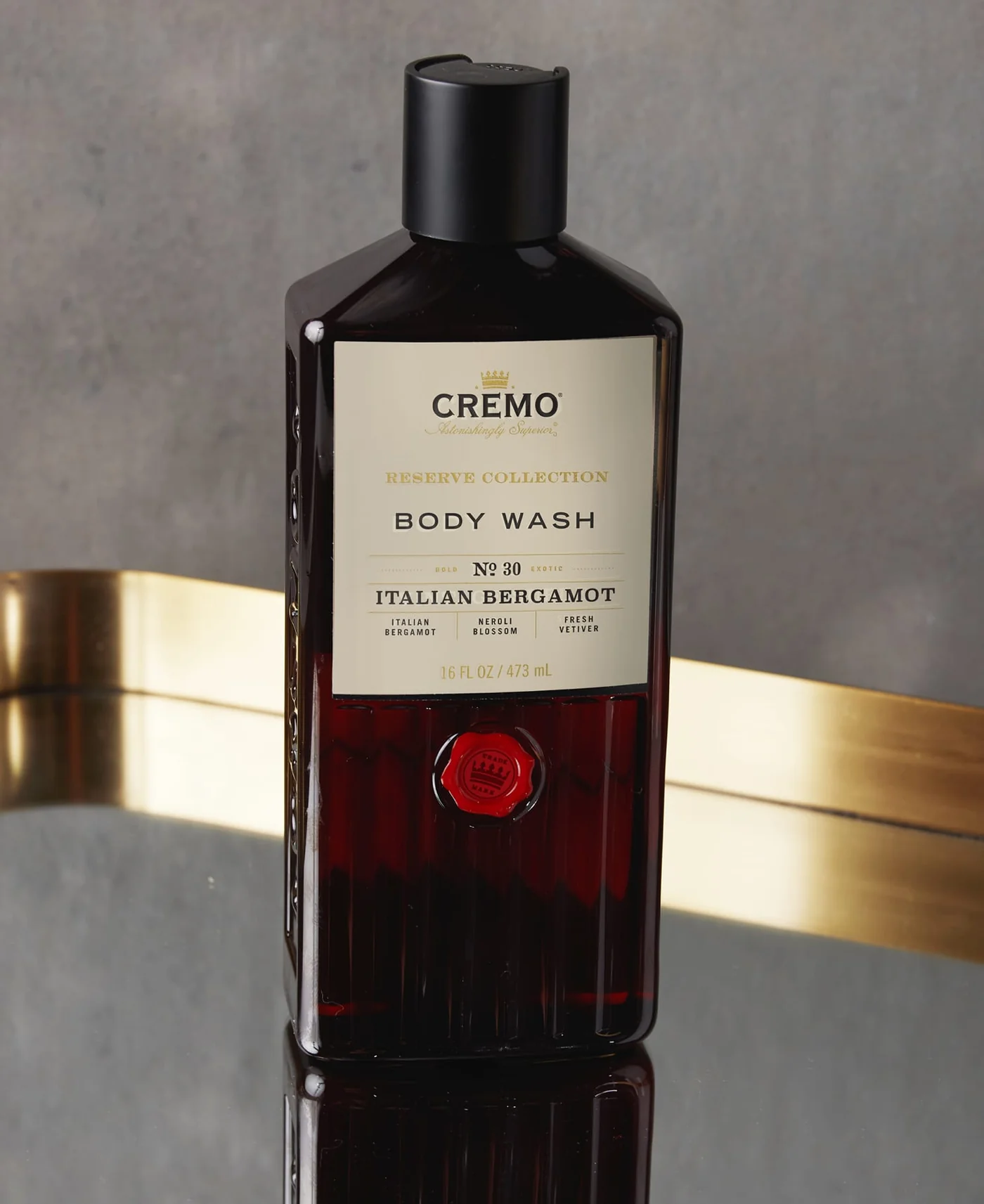 Cremo Italian Bergamot Body Wash (Reserve Collection No. 30) - 473 ml