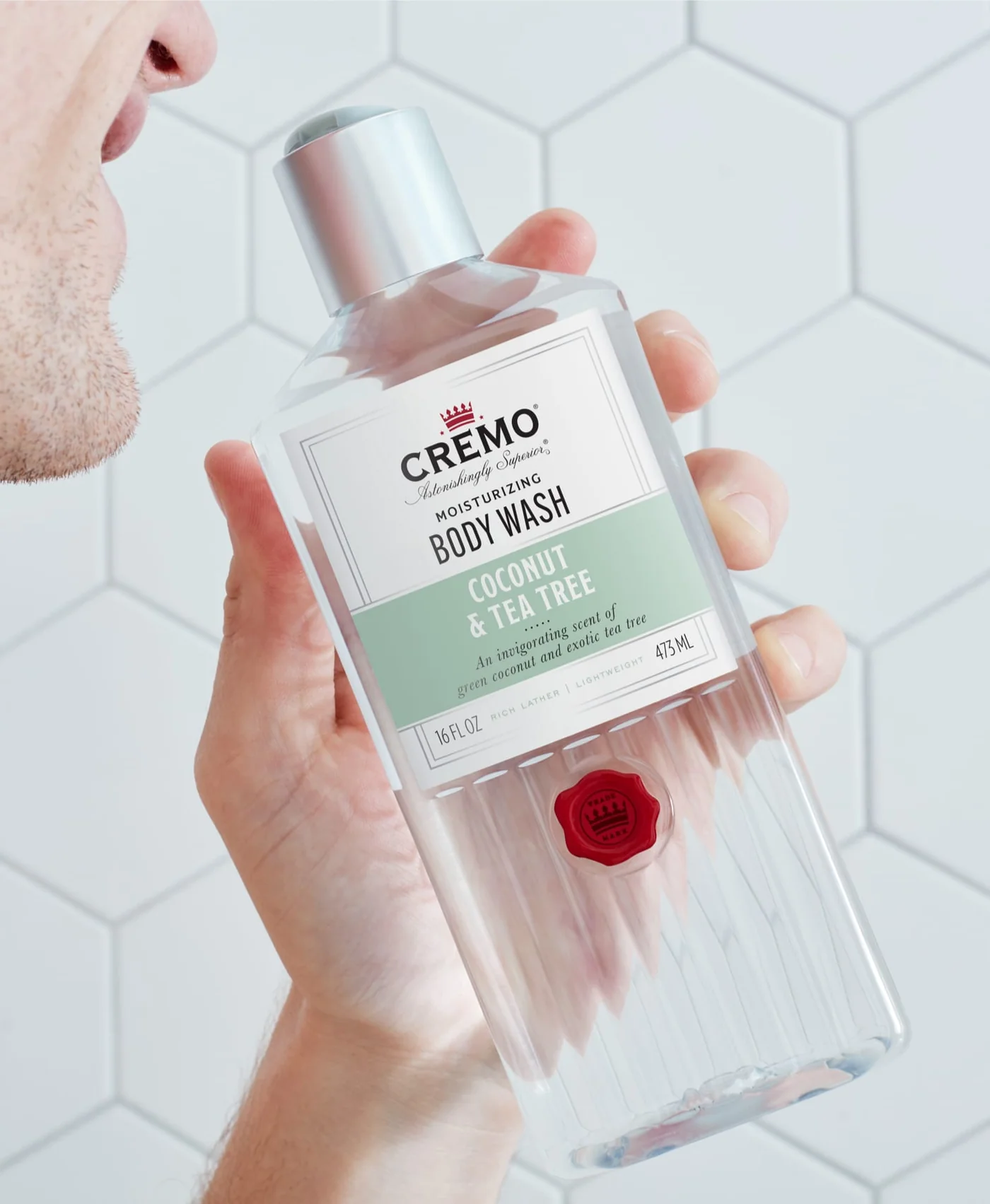 Cremo Coconut & Tea Tree Body Wash - 473 ml